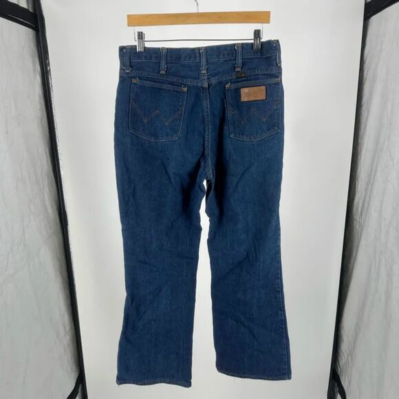 Vintage 60s Wrangler Bootcut Denim Jeans Size 32X29
